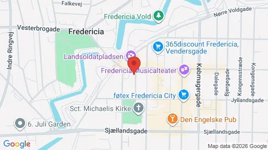 Gewerbeflächen zur Miete i Fredericia – Foto von Google Street View