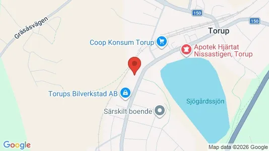 Varastot Vuokrattavana i Hylte - Kuva Google Street Viewstä