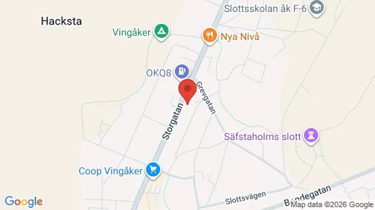 Liikekiinteistöt Vuokrattavana i Vingåker - Kuva Google Street Viewstä