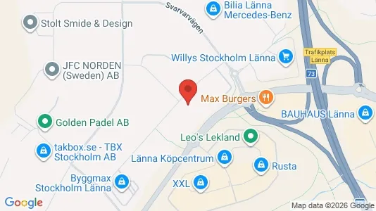 Gewerbeflächen zur Miete i Huddinge – Foto von Google Street View