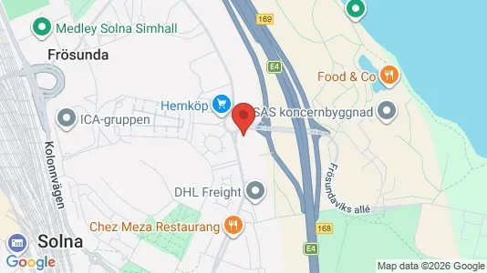 Bedrijfsruimtes te huur i Solna - Foto uit Google Street View