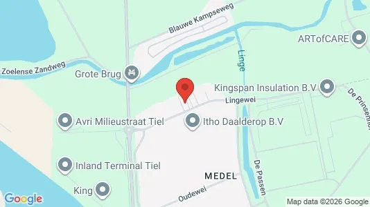 Lokaler til leie i Tiel – Bilde fra Google Street View