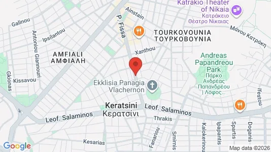 Lager zur Miete i Keratsini-Drapetsona – Foto von Google Street View
