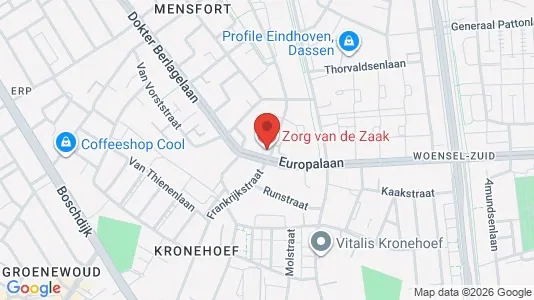 Kontorer til leie i Eindhoven - kort over placeringen