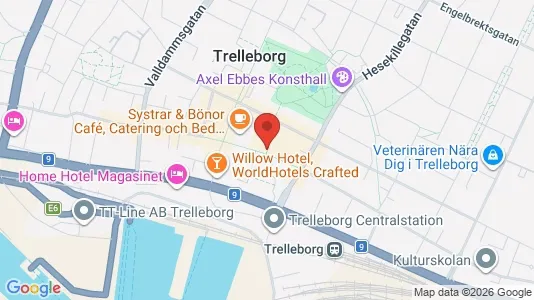 Gewerbeflächen zur Miete i Trelleborg – Foto von Google Street View