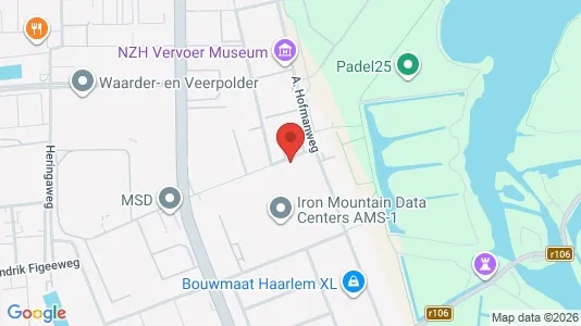 Kontorlokaler til leje i Haarlem - Foto fra Google Street View