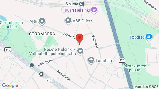 Office spaces for rent i Helsinki Läntinen - kort over placeringen