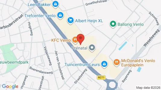 Lokaler til leje i Venlo - Foto fra Google Street View