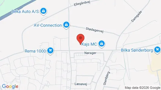 Toimistotilat Vuokrattavana i Sønderborg - Kuva Google Street Viewstä