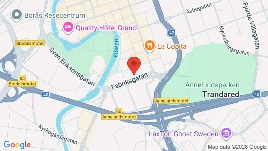 Kontorer til leie i Borås – Bilde fra Google Street View