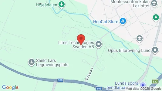 Kontorer til leie i Lund – Bilde fra Google Street View