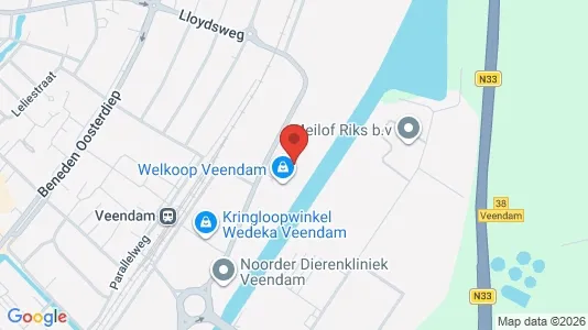 Bedrijfsruimtes te huur i Veendam - Foto uit Google Street View