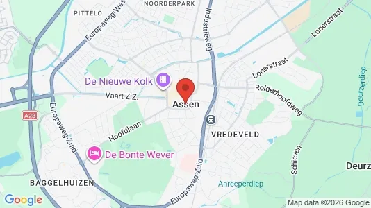 Ladenlokale zur Miete i Assen – Foto von Google Street View