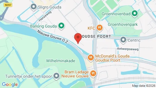 Kontorlokaler til leje i Gouda - Foto fra Google Street View