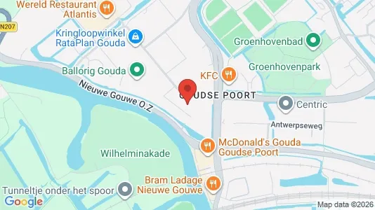 Büros zur Miete i Gouda – Foto von Google Street View