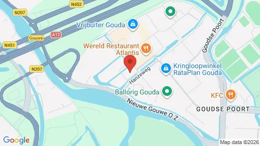 Kontorer til leie i Gouda – Bilde fra Google Street View