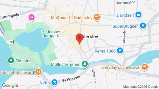 Toimistotilat Vuokrattavana i Haderslev - Kuva Google Street Viewstä