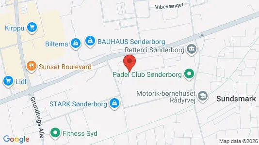 Kontorlokaler til leje i Sønderborg - Foto fra Google Street View