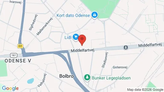 Clinics Vuokrattavana i Odense V - Kuva Google Street Viewstä