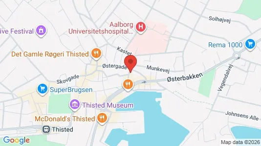 Liikekiinteistöt Myynnissä i Thisted - Kuva Google Street Viewstä