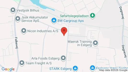 Kontorer til leie i Esbjerg Ø – Bilde fra Google Street View