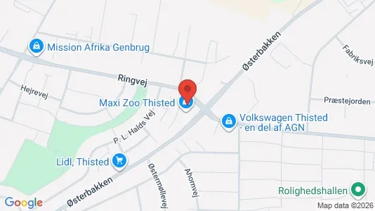 Toimistotilat Vuokrattavana i Thisted - Kuva Google Street Viewstä