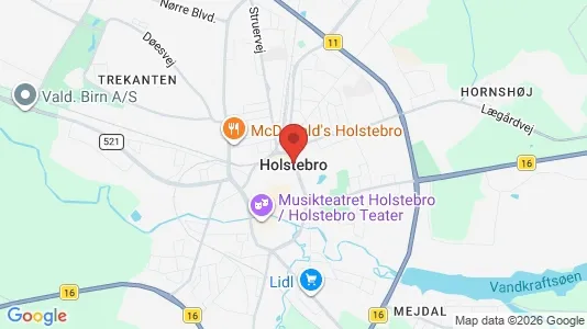 Kaupat Vuokrattavana i Holstebro - Kuva Google Street Viewstä