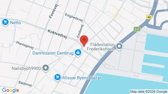Lokaler til salg i Frederikshavn - Foto fra Google Street View