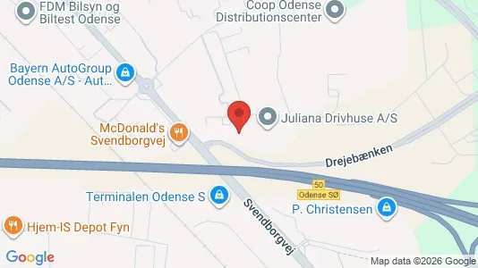 Kantorruimte te huur i Odense S - Foto uit Google Street View