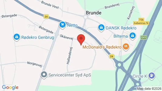 Commercial properties for sale i Rødekro - Photo from Google Street View