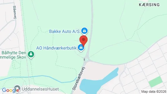 Varastot Vuokrattavana i Esbjerg Ø - Kuva Google Street Viewstä