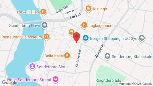 Toimistotilat Vuokrattavana i Sønderborg - Kuva Google Street Viewstä