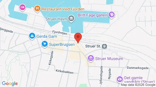 Toimistotilat Vuokrattavana i Struer - Kuva Google Street Viewstä