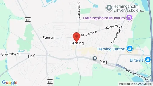Kaupat Vuokrattavana i Herning - Kuva Google Street Viewstä
