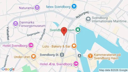 Toimistotilat Vuokrattavana i Svendborg - Kuva Google Street Viewstä