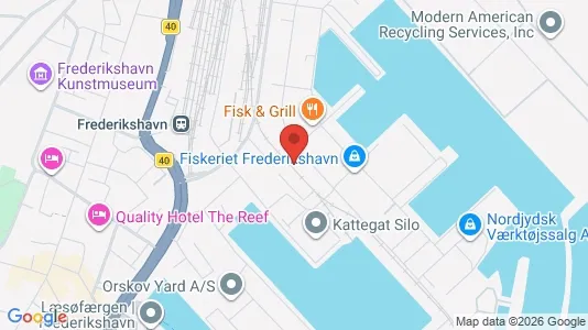 Büros zur Miete i Frederikshavn – Foto von Google Street View