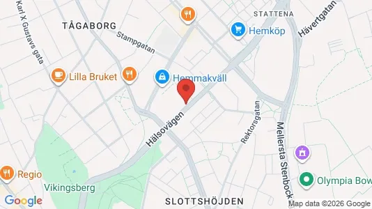 Lokaler til leje i Helsingborg - Foto fra Google Street View