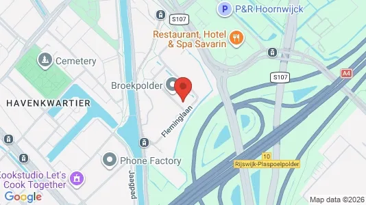 Kontorlokaler til leje i Rijswijk - kort over placeringen