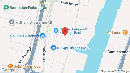 Lager til leie i Göteborg Ø – Bilde fra Google Street View