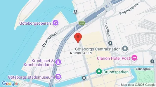 Kontorlokaler til leje i Gøteborg Centrum - Foto fra Google Street View