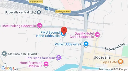 Varastot Vuokrattavana i Uddevalla - Kuva Google Street Viewstä