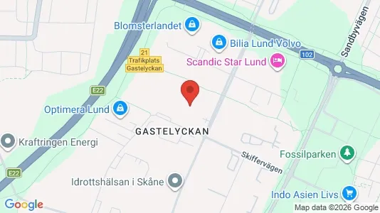Kontorer til leie i Lund – Bilde fra Google Street View