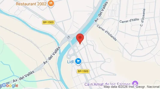 Kontorer til leie i Terrassa – Bilde fra Google Street View