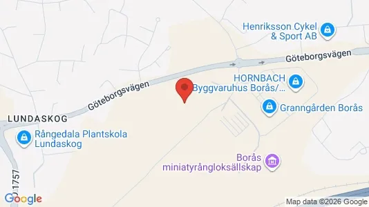 Lagerlokaler til leje i Borås - Foto fra Google Street View