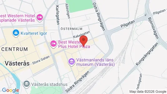 Büros zur Miete i Västerås – Foto von Google Street View