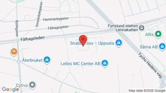 Büros zur Miete i Uppsala – Foto von Google Street View
