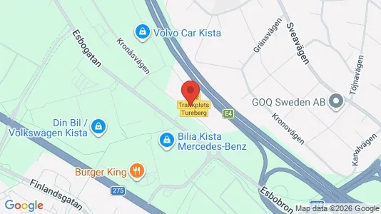 Kontorslokaler för uthyrning i Västerort - kort over placeringen