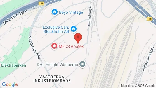Industrilokaler för uthyrning i Söderort – Foto från Google Street View