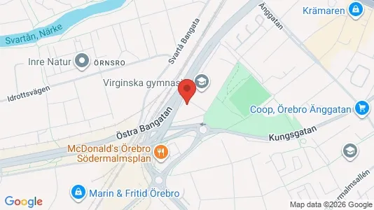 Kontorlokaler til leje i Örebro - Foto fra Google Street View