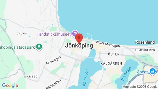 Kaupat Vuokrattavana i Jönköping - Kuva Google Street Viewstä